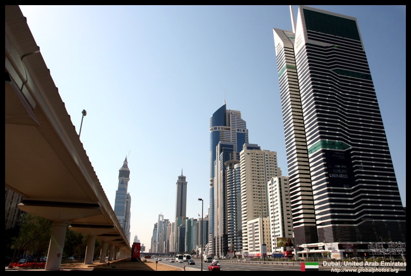 Dubai Sheikh Zayed Road Photo Gallery